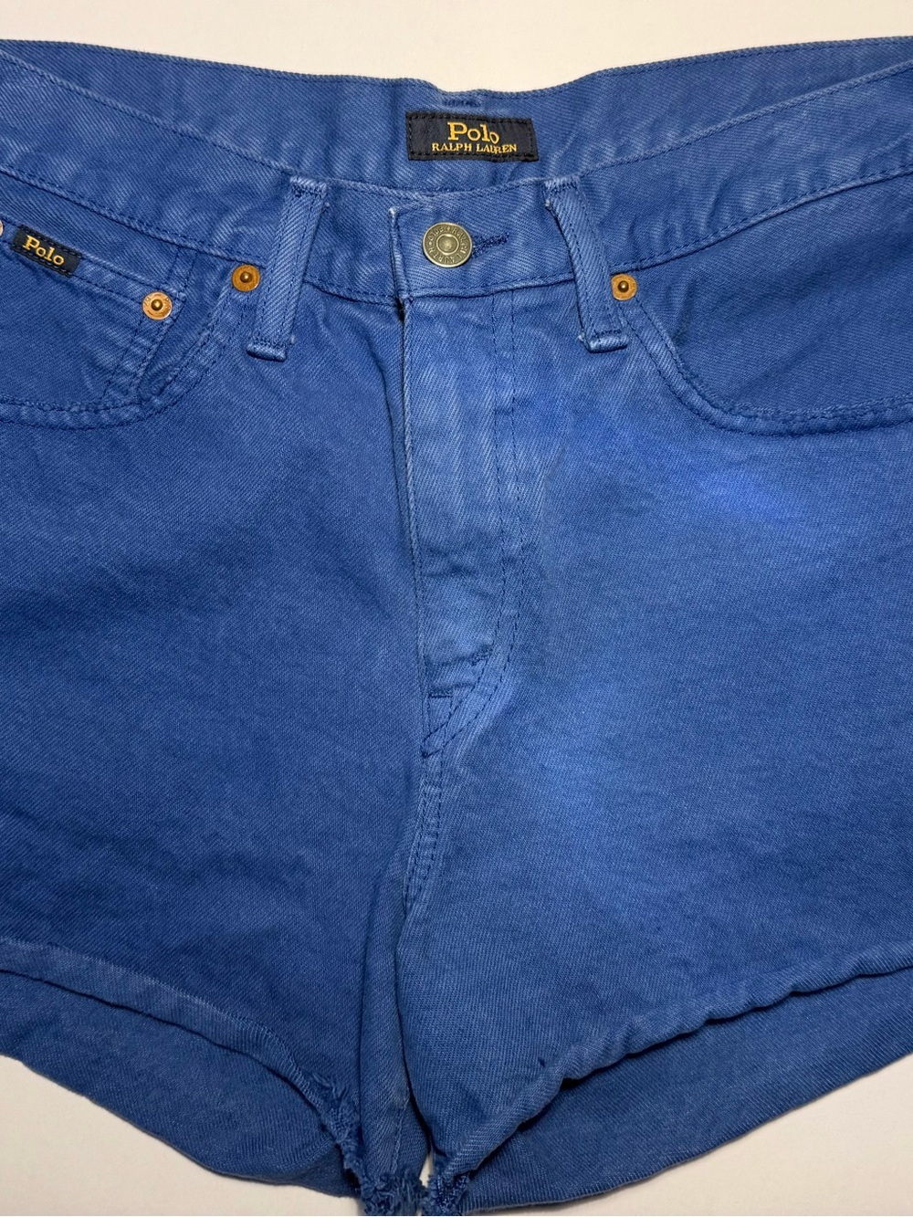 Ralph Lauren Polo Women's Royal Blue Jean Shorts
